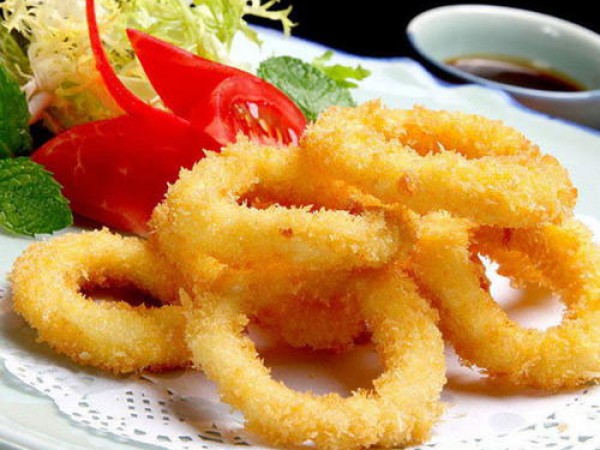 裹粉魷魚(yú)圈